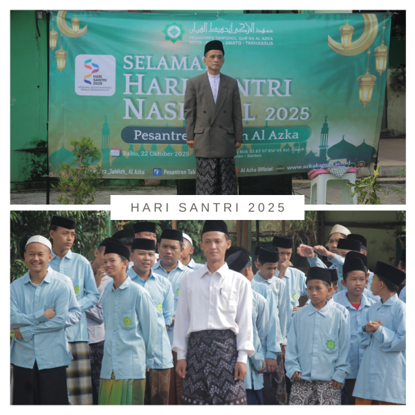 Pesantren Tahfizhul Quran Al Azka Peringati Hari Santri Nasional 2025 dengan Apel Bersama dan Lomba Islami